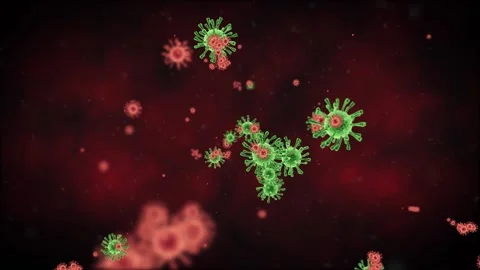 Coronavirus Attacking Stock Footage 144141028