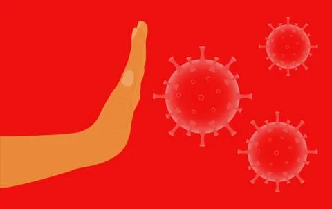 Coronavirus  background 1 Stock Illustration