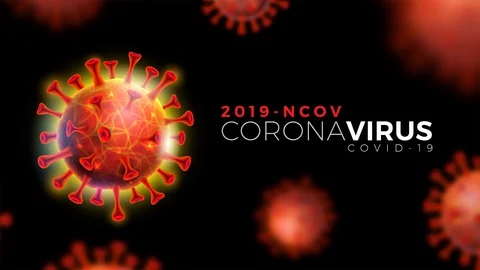 Coronavirus Background animation Stock Footage 128053762