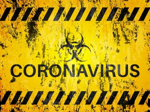 Coronavirus background Stock Illustration