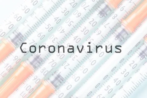Coronavirus background Stock Photos