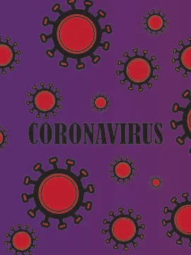 Coronavirus Bacteria Cell Icon Design Vector, 2019-nCoV - Corona virus China. Stock Illustration