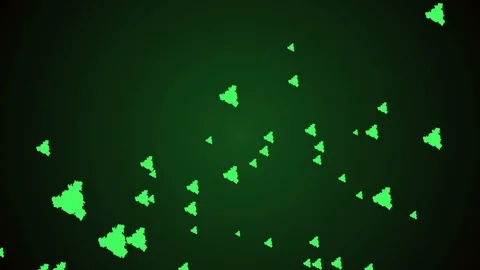 Coronavirus Bacteria Floating Vídeo Stock 126736252