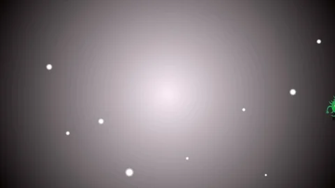 Coronavirus Bacteria Floating Stock-Footage 126781793