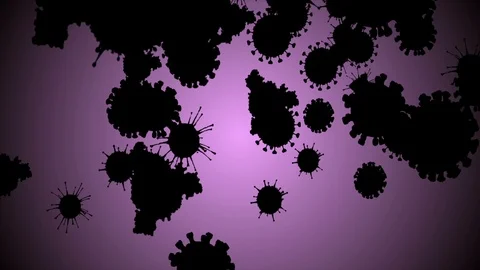 Coronavirus Bacteria Floating Vídeos de archivo 126799249