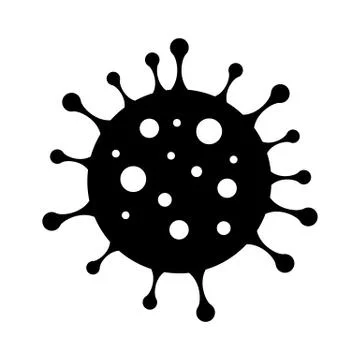 Coronavirus Bacteria icon. Stock Illustration