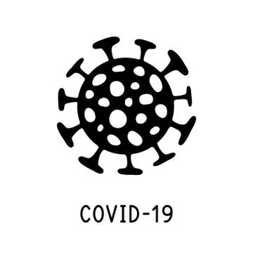 Coronavirus bacteria. Stock Illustration