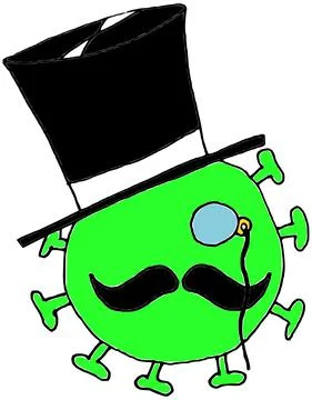Coronavirus British variant Illustrazione stock