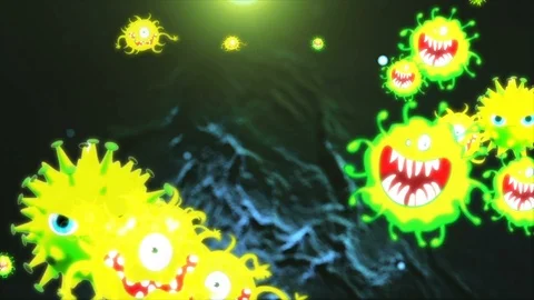 Coronavirus Cells Animation 스톡 동영상 126805960