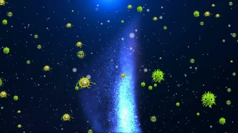 Coronavirus Cells Animation Vidéo 126806742