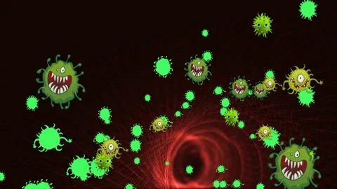 Coronavirus Cells Animation 스톡 동영상 126807020