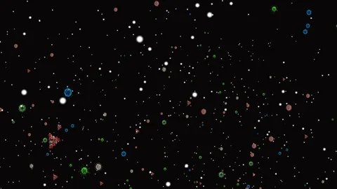 Coronavirus Cells Animation 動画素材 126807897