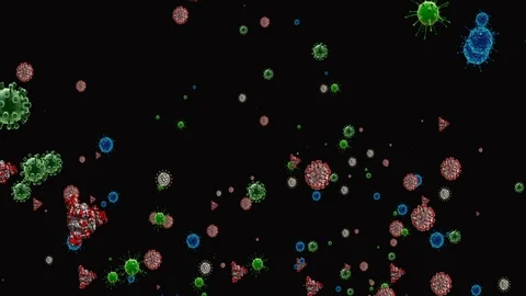 Coronavirus Cells Animation 스톡 동영상 126807960