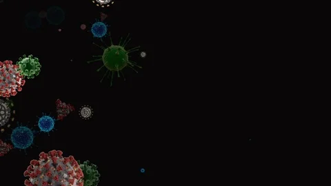 Coronavirus Cells Animation 動画素材 126808199