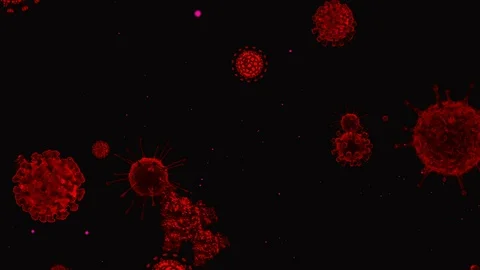 Coronavirus Cells Animation Stock-Footage 126808445