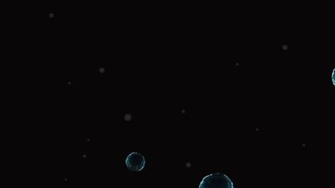 Coronavirus Cells Animation Video stock 126808989