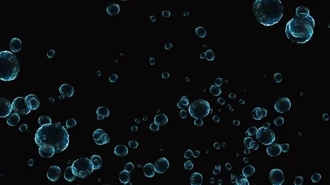 Coronavirus Cells Animation Stock Footage 126809201