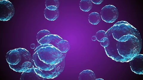 Coronavirus Cells Animation 動画素材 126810066