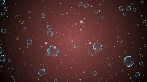 Coronavirus Cells Animation Stock Footage 126811292