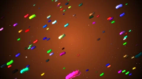Coronavirus Cells Animation Video stock 126812714