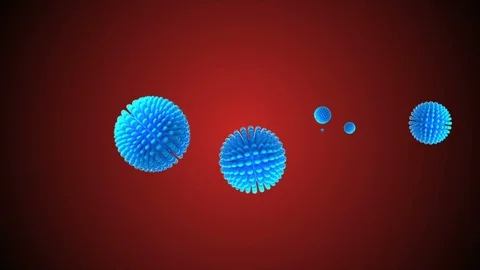 Coronavirus Cells Animation Vidéo 126814518