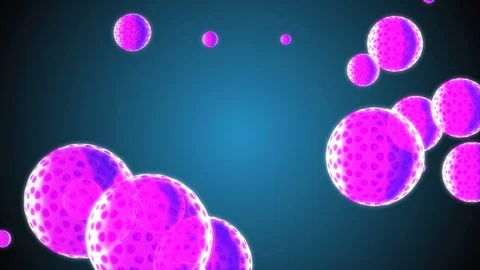 Coronavirus Cells Animation 動画素材 126819896
