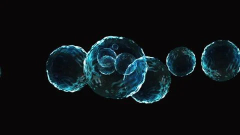 Coronavirus Cells Bacteria Backdrop Stock Illustration
