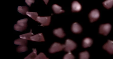 Coronavirus close up, model, ntsc Stock Footage 126914287