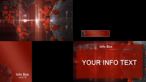 Coronavirus - Covid 19 Stockmateriaal After Effects