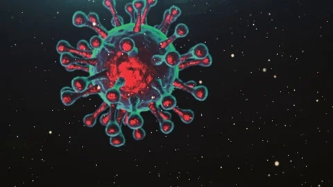 Coronavirus COVID-19 Animation Stock Footage 126285387