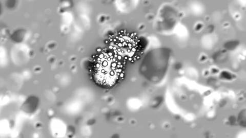 Coronavirus Covid-19 Attacks and Ifects a Healthy Cell 動画素材 128205273