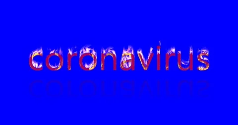 CORONAVIRUS -Covid-19 Coronavirus Animation Stock Footage