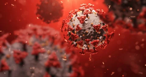 Coronavirus COVID-19 Stock Footage 129231599