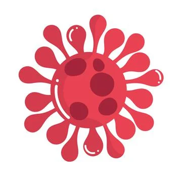 Coronavirus covid 19 pathogen Stock Illustration