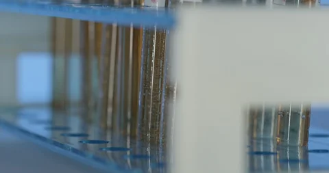 Coronavirus COVID-19 testing in lab Stock Footage 127651456