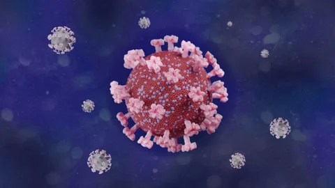 Coronavirus Covid 19 Virus Mutating 4K Stock Footage 150588698