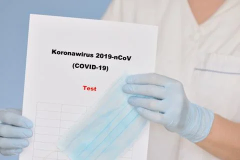 The Coronavirus Crisis. Stock Photos