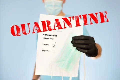 The Coronavirus Crisis. Stock Photos