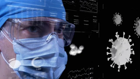 Coronavirus Data  Vídeo Stock 146836073