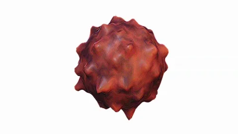 Coronavirus drawing with motion Stock Footage 127362099