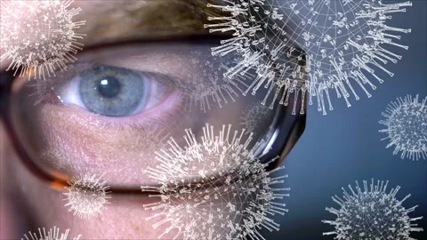 Coronavirus Eye final 動画素材 194861024