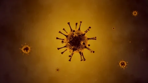 Coronavirus, flu virus. SARS-CoV-2, Covid-19, 2019nCoV, SARS-CoV, MERS-CoV Stock Footage 126592680
