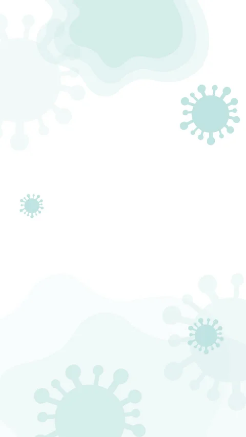 Coronavirus germs banner vertical Stock Footage 266926825