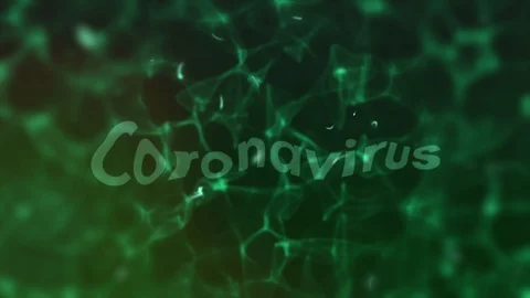 Coronavirus Green Vídeo Stock 128399390
