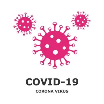 Coronavirus icon Illustrazione stock