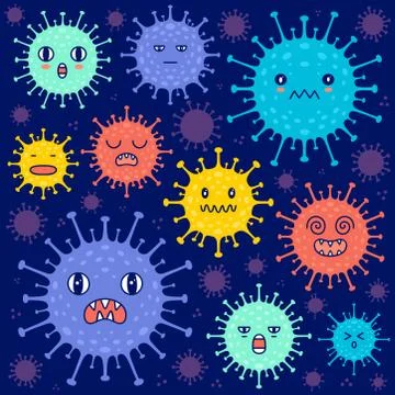 Coronavirus Stock Illustration