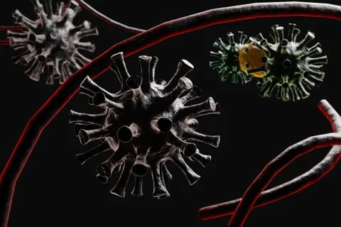 Coronavirus Stock Illustration