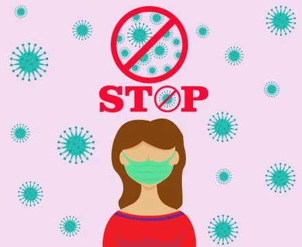 Coronavirus Stock Illustration