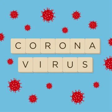 Coronavirus illustration.  Stock Illustration