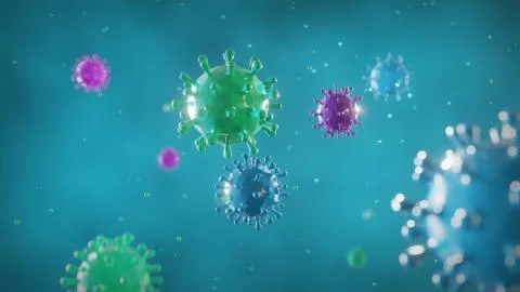 Coronavirus Image Stock Illustration